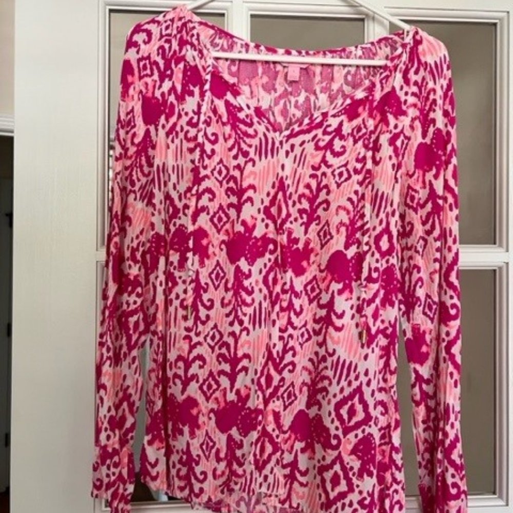 Lilly Pulitzer | Bright Pink Top